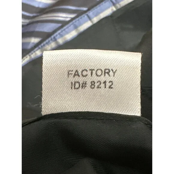 Ann Taylor Petites 2P Navy Blue Striped Silk Sleeveless Blouse Vintage Evening - Picture 12 of 14